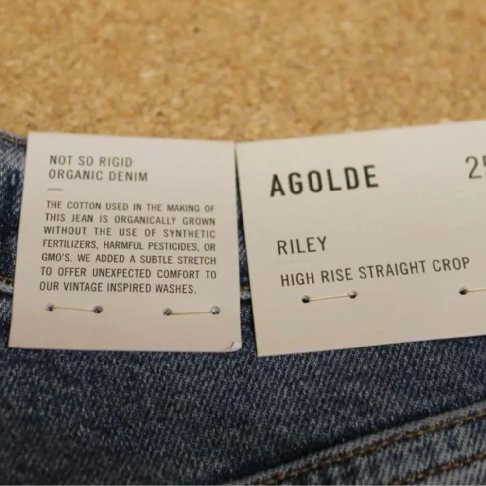 NWT! Agolde Riley jeans - Picture 14 of 16